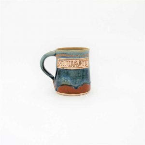 Mug with name from Nigle Hoyle Ceramics, Scipelei Pottery