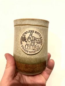 O'Brien's-Bottle-ShopTankard-3 Limited edition branded tankards by Nigel Hoyle Ceramics.