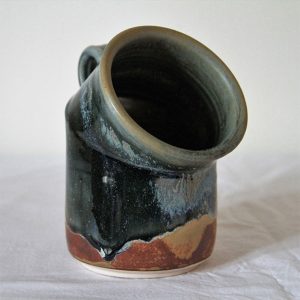 Salt Cellar With Handle from Scipelei Pottery Homeware, containers collection by Nigel Hoyle