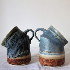 Salt Cellar With Handle from Scipelei Pottery Homeware, containers collection by Nigel Hoyle