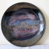 Exhibition Portfolio Panel, 'Deep Vermillion With Bronze' from Nigel Hoyle Ceramics