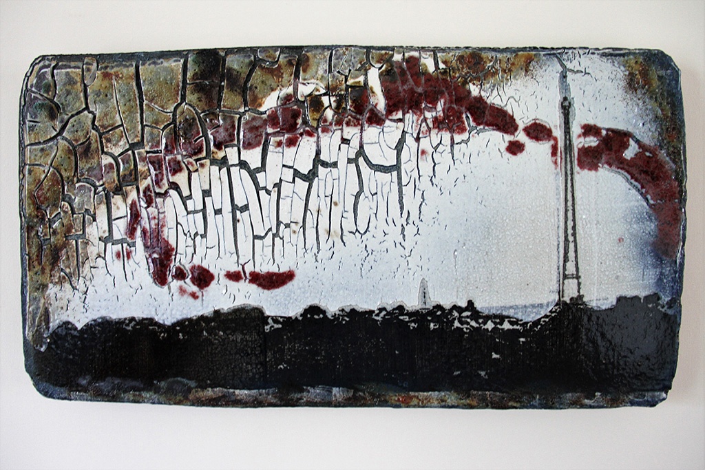 Exhibition Portfolio Panel, 'Home IV' from Nigel Hoyle Ceramics