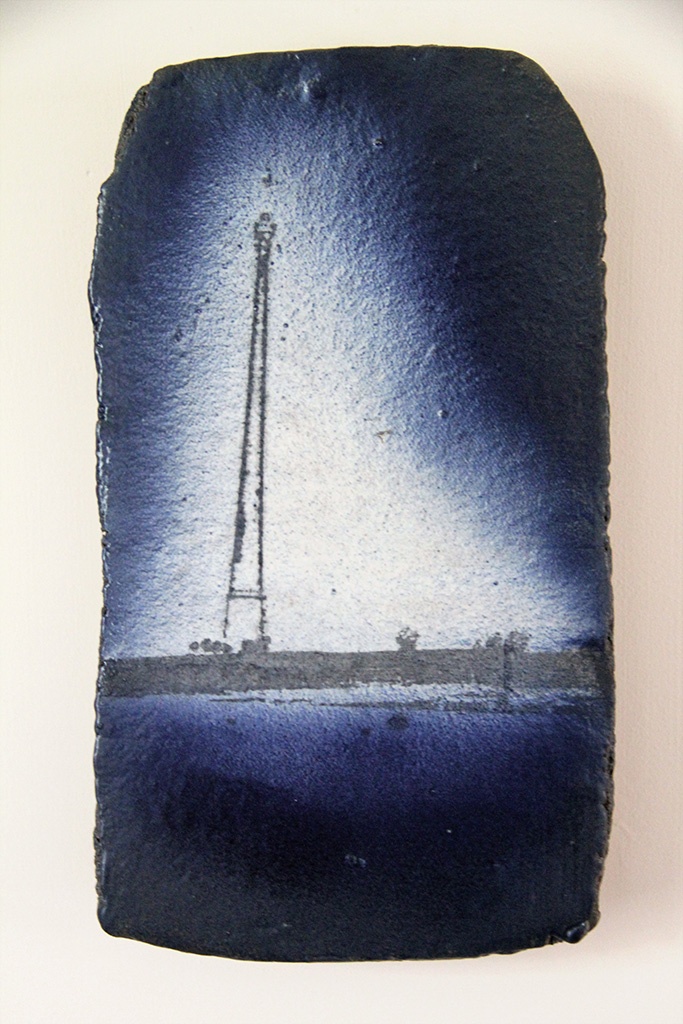Exhibition Portfolio Panel, 'Home In Blue' from Nigel Hoyle Ceramics