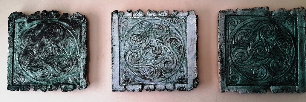 Exhibition Portfolio Panel, 'Labyrinth Triptych' from Nigel Hoyle Ceramics