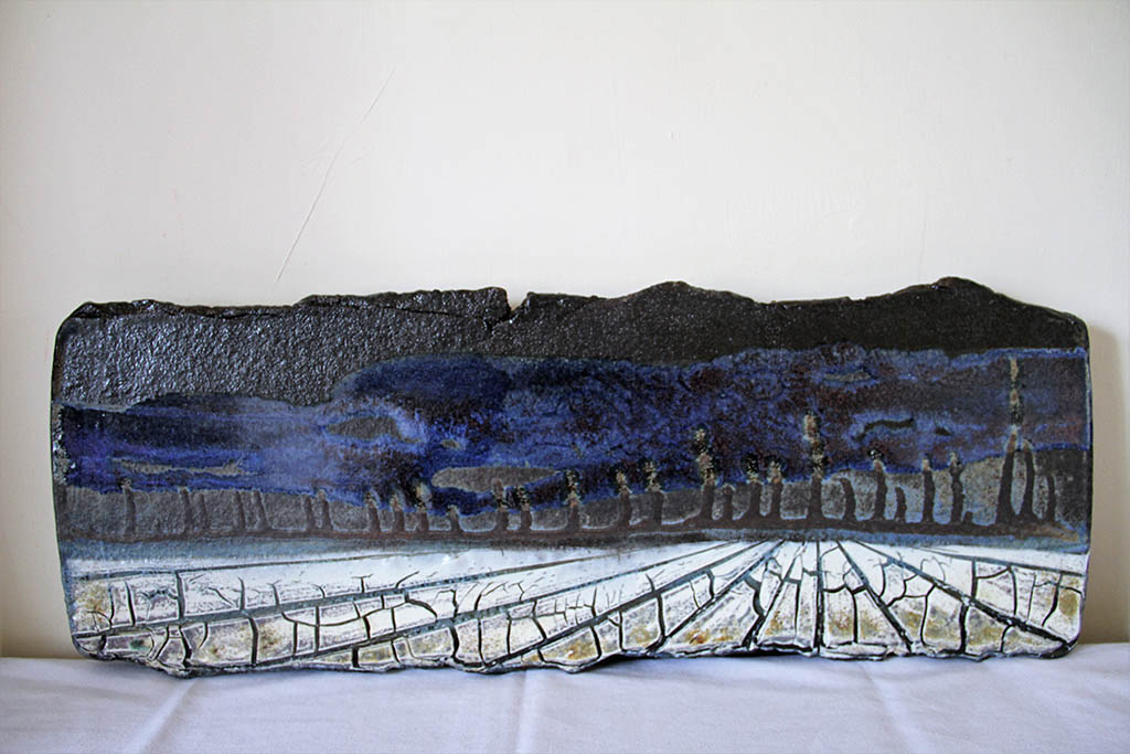Exhibition Portfolio Panel, 'Landscape 2018' from Nigel Hoyle Ceramics