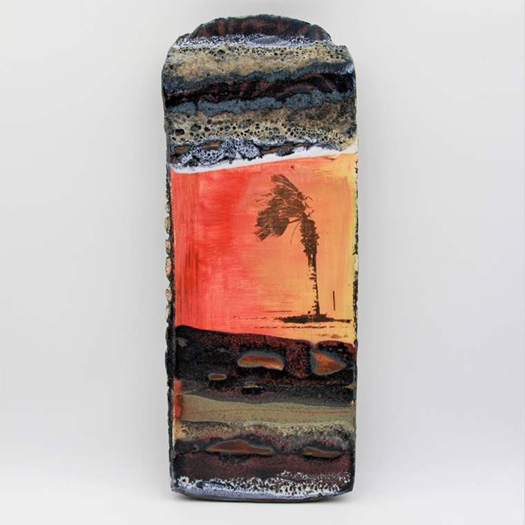 Resilience-H48cm-x-W19cm-2820g-£200 Resilience, Exhibition Portfolio panel by Nigel Hoyle Ceramics