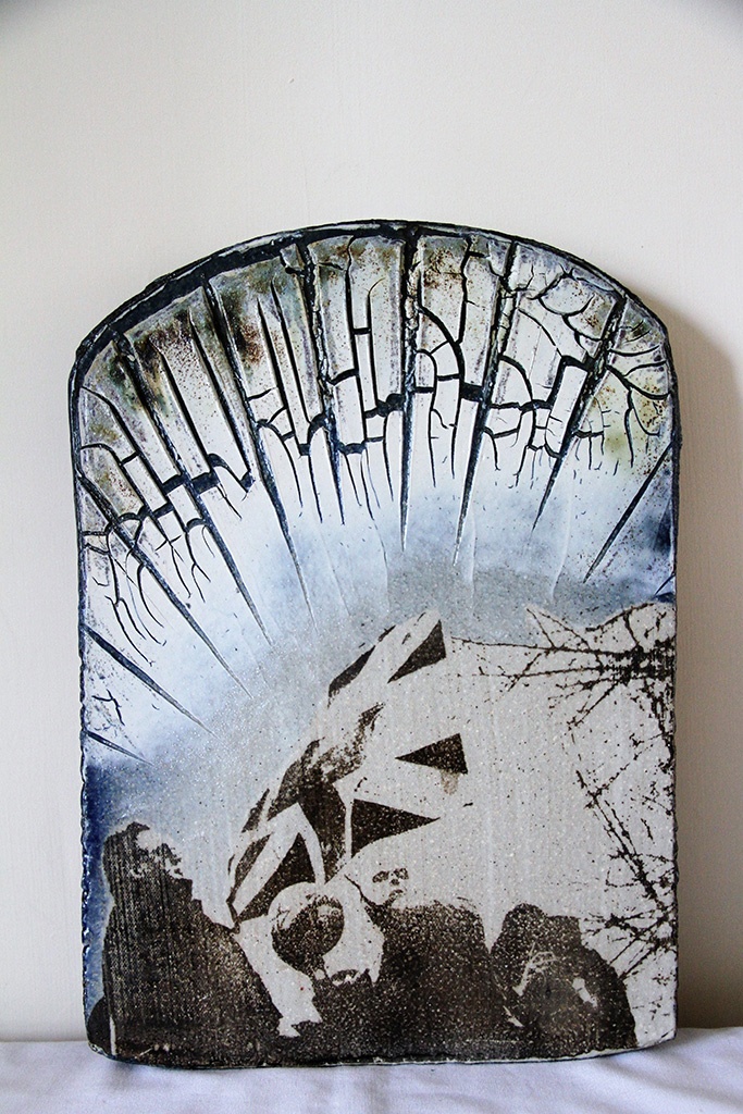 Exhibition Portfolio Panel, 'Shrovetide' from Nigel Hoyle Ceramics