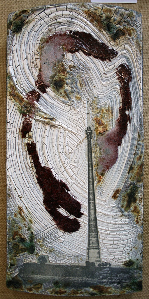 Exhibition Portfolio Panel, 'The Mast' from Nigel Hoyle Ceramics