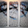 Exhibition Portfolio Panel, 'Triptych Landscape 2010' from Nigel Hoyle Ceramics