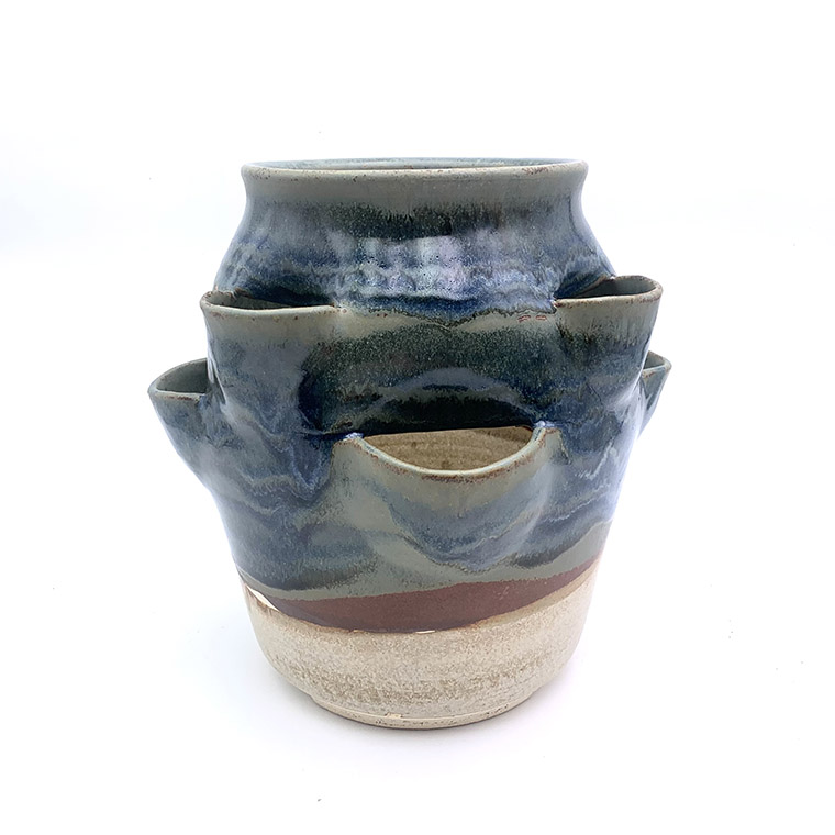 Strawberry Planter Strawberry Planter made by Nigel Hoyle and available from Nigel Hoyle Ceramics, Scipelei Pottery