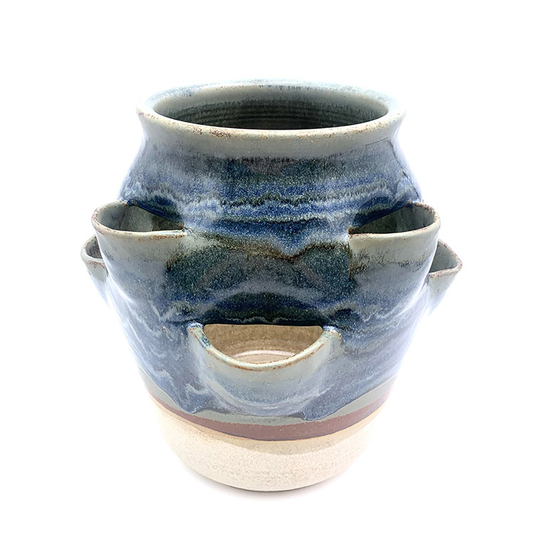 Strawberry Planter Strawberry Planter made by Nigel Hoyle and available from Nigel Hoyle Ceramics, Scipelei Pottery