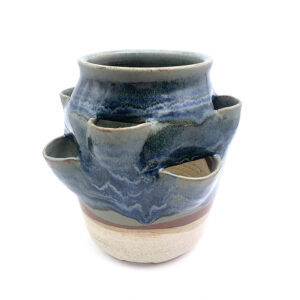 Strawberry Planter made by Nigel Hoyle and available from Nigel Hoyle Ceramics, Scipelei Pottery