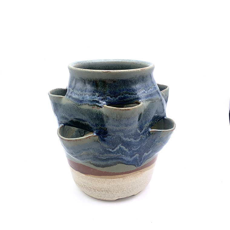 Strawberry Planter Strawberry Planter made by Nigel Hoyle and available from Nigel Hoyle Ceramics, Scipelei Pottery