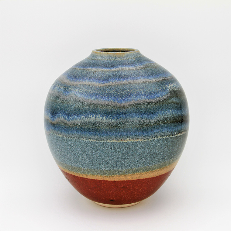 Large Organic Landscape Vessel from Scipelei Pottery Homeware by Nigel Hoyle Ceramics