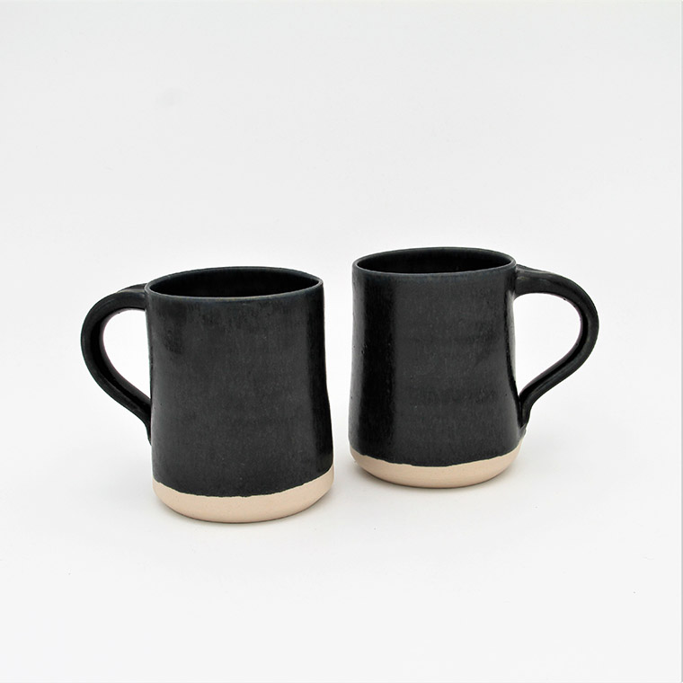 Charcoal Mugs Charcoal Mug from Scipelei Pottery Homeware by Nigel Hoyle Ceramics