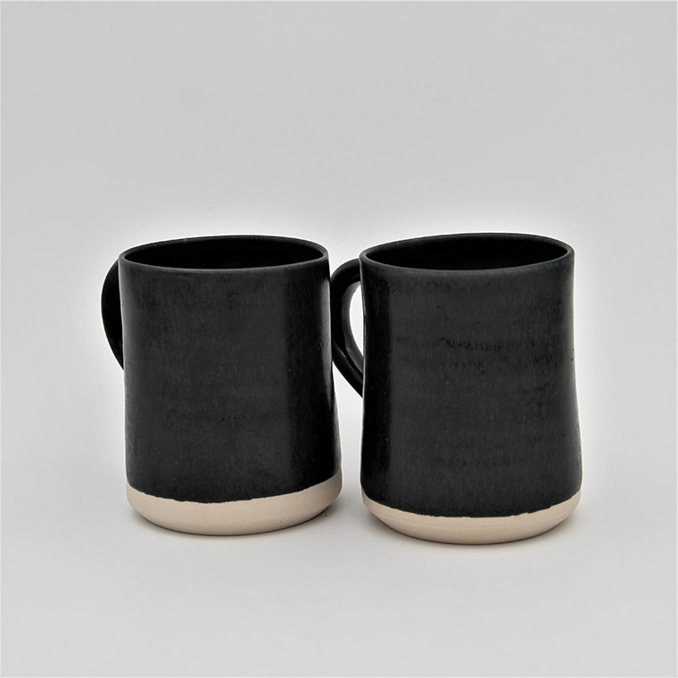 Charcoal Mugs Charcoal Mug from Scipelei Pottery Homeware by Nigel Hoyle Ceramics