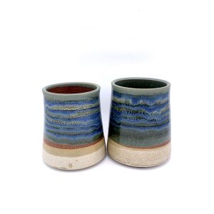 Outdoor Planetr Green & Blue available from Scipelei Pottery