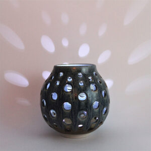 Organic Projection Vessel by Nigel Hoyle and available from Scipelei Pottery