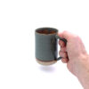 Mugs in French Grey available from Scipelei Pottery