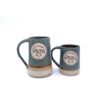 Shepley CC branded Tankards & Mugs in French Grey available from Scipelei Pottery