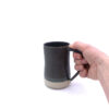 Tankards in Charcoal available from Scipelei Pottery