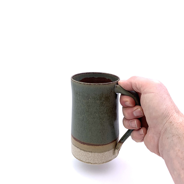 Tankard French Grey H15cm x W10cm 470g £25 2 Tankards in French Grey available from Scipelei Pottery