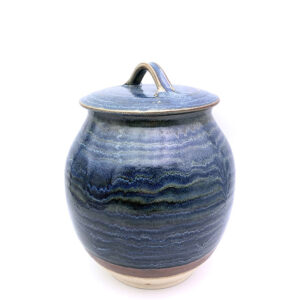 Large Jar With Lid by Nigel Hoyle and available from Nigel Hoyle Ceramics.