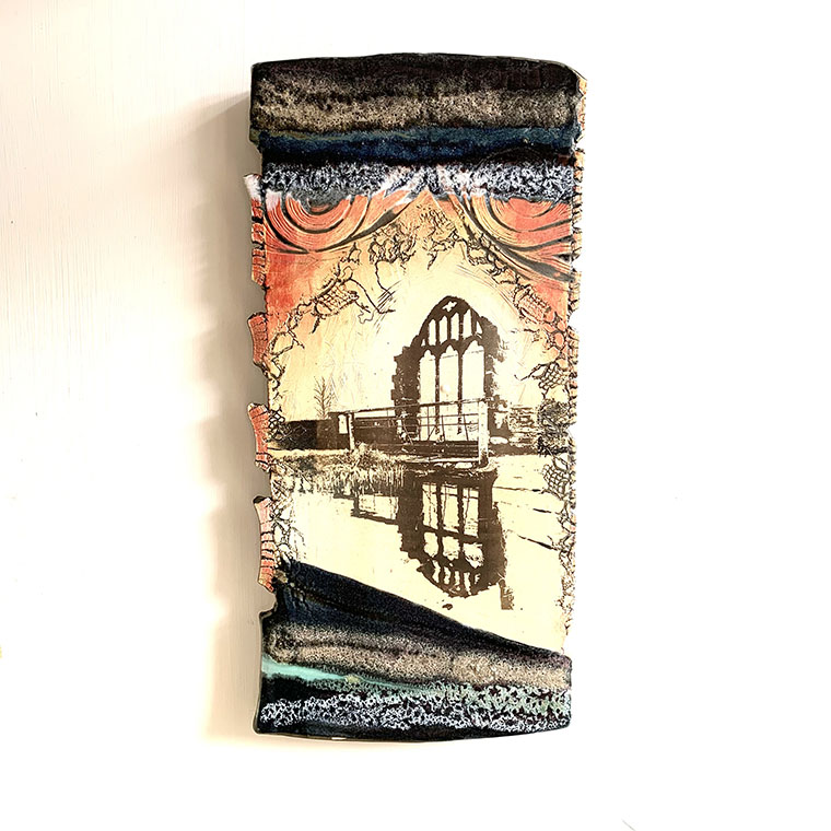 Erratic Boulder Erratic Boulder, Iconic panel created by Nigel Hoyle of Nigel Hoyle Ceramics.